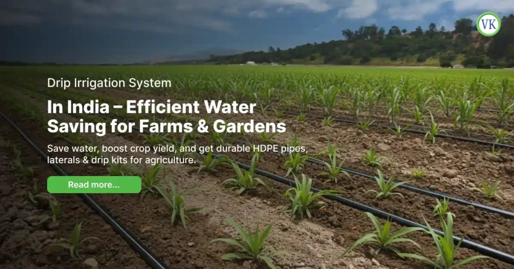 VK Drip Shakti Irrigation system using in sugarcane crop