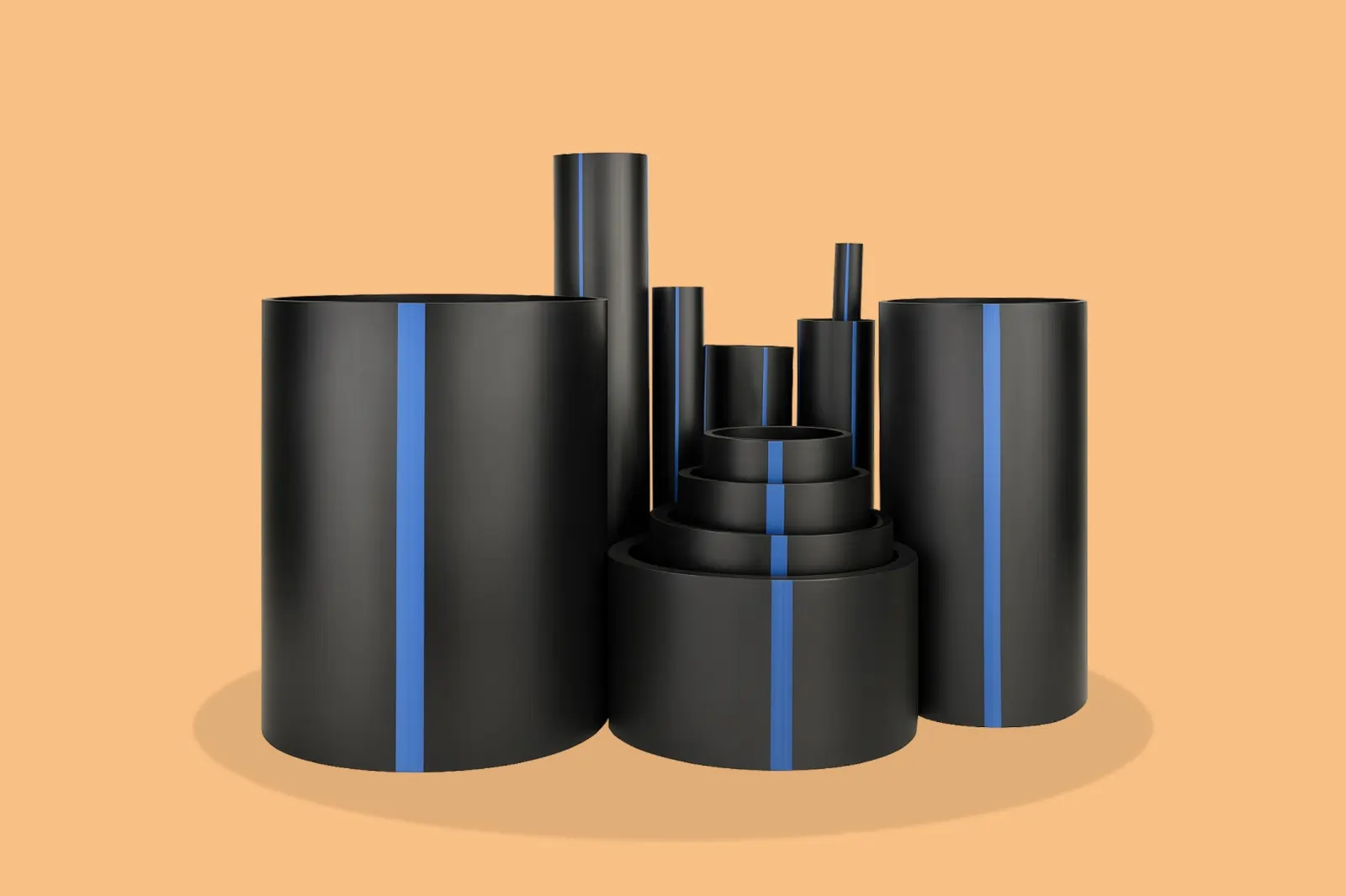 VK HDPE Hard Pipe for Agriculture